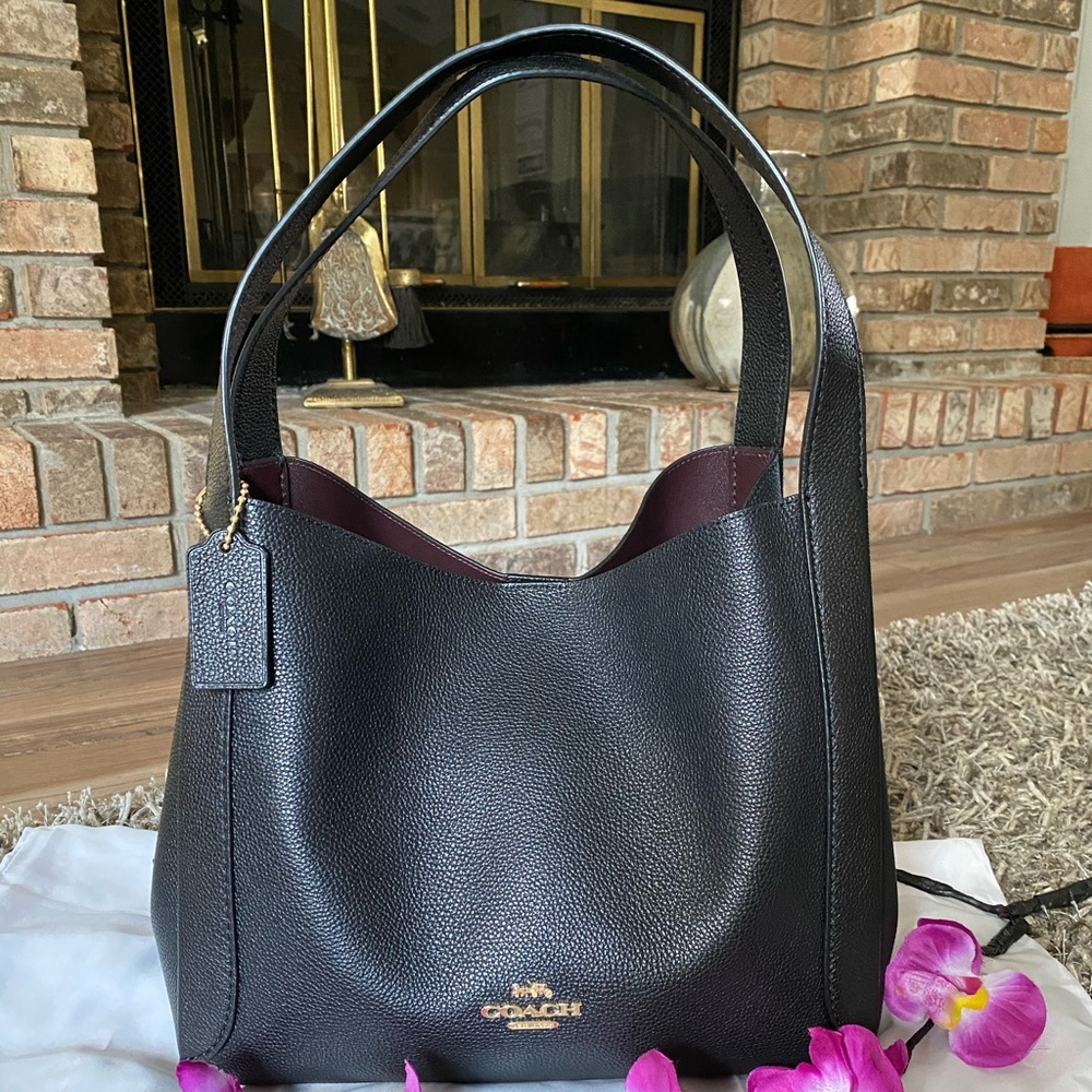 🚫 SOLD 🚫 COACH Black Hadley Hobo Shoulder Bag